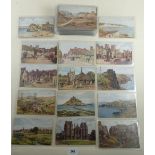 Postcards - A R Quinton accumulation of part sets/odds some partially used (80)