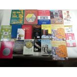 Box of coin/banknote catalogues incl Gold Coins, Spink's Coins of England, World Crowns & Thalers,