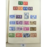 Well-filled 220 page SG KGVI Br C'wealth (3rd edition) stamp album of 1956 with many countries