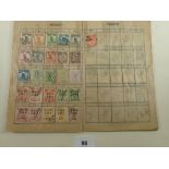 Early 20thC stamp approvals book mainly of Chinese Empire later "Dragon" defin and "Dowager" commem,