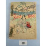 A Japanese book 'The Forty Seven Ronin' with colour woodblock prints, published by Kelly & Walsh