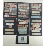 Stamps of Germany: Hitler's culture fund 6+19pf mini-sheet (SG MS 365) and 6 pages of cover cuts/