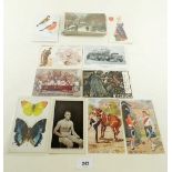 Postcards: Miscellaneous many categories including Scott emulsion advert card, Simmons Hodge &