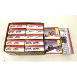 Twelve Hornby '00' gauge "Track Mat Accessories Packs" 1,2 & 3 boxed, as new and three Track Mat