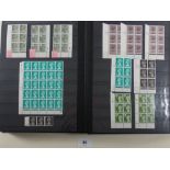 Large 64-page Lechtturm stock-book full of over 3,400 selected GB QEII decimal defin stamps FV £