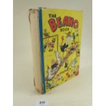 A rare copy of 'The Beano Book', 1940, spine missing