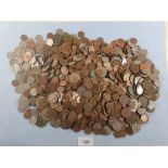 A miscellaneous quantity of coinage including: decimal & pre-decimal British eg 1/2 pences, 5 & 10