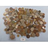 A quantity of world coinage, approx 1.4 kilo's, countries include: Arab Emirates, Australia, Canada,