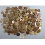 A quantity of world coinage approx 1.5 kilo's, countries include: Australia, Austria, Channel