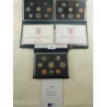 A Royal mint issue: UK proof coin collections. Year 1983, 1984 & 1994 Bank of England £2,