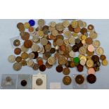 A quantity of World coinage, 19th & 20th century, examples include: East Africa, Canada, France,