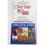 'New History of The Civil War' (USA) by Bruce Catton and 'The Civil War, A Photographic History'