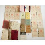 A large collection of WW2 period British military training manuals/pamphlets approx. 80 to 90 in