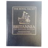 The Royal Yacht Britannia by Richard Johnstone, Limited edition, No 356/500, signed by author, black