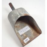 A WW2 ARP incendiary bomb scoop