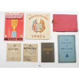 A collection of miscellaneous ephemera and booklets, mostly militaria to include 1920's photograph