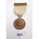 A WWI Red Cross nursing medal