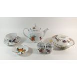 A large quantity of Royal Worcester Evesham dinner ware and kitchen ware including serving dishes