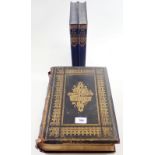 'The Holy Bible' with Commentaries of Henry Scott and chromo lithograph illustrations plus two