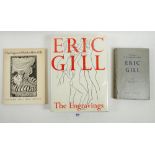 Eric Gill, The Engravings by Christopher Skelton published by the Herbert Press together with two