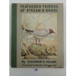 Feathered Friends of Stream and Shore by Eleanor Helme, tipped in colour plates by Barbara Briggs