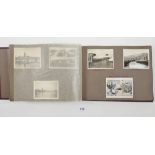 A vintage photograph album c1930s/1940s showing images from the locale of Frankfurt am Main and
