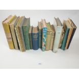 A collection of vintage books on country pursuits and natural history