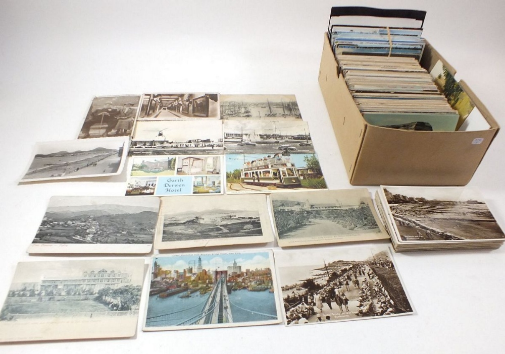 Postcards - accumulation of some 500 cards chiefly GB topographical (earlier period) plus a.100