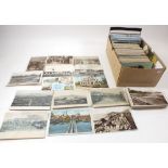 Postcards - accumulation of some 500 cards chiefly GB topographical (earlier period) plus a.100