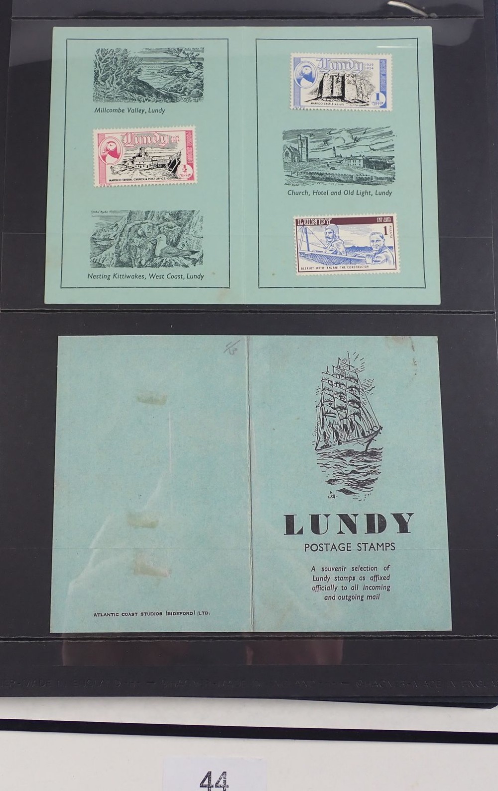 GB Locals: Lundy & Herm Island cinderella collection from 1936 on. Defin/commem issues with perf/ - Image 4 of 15