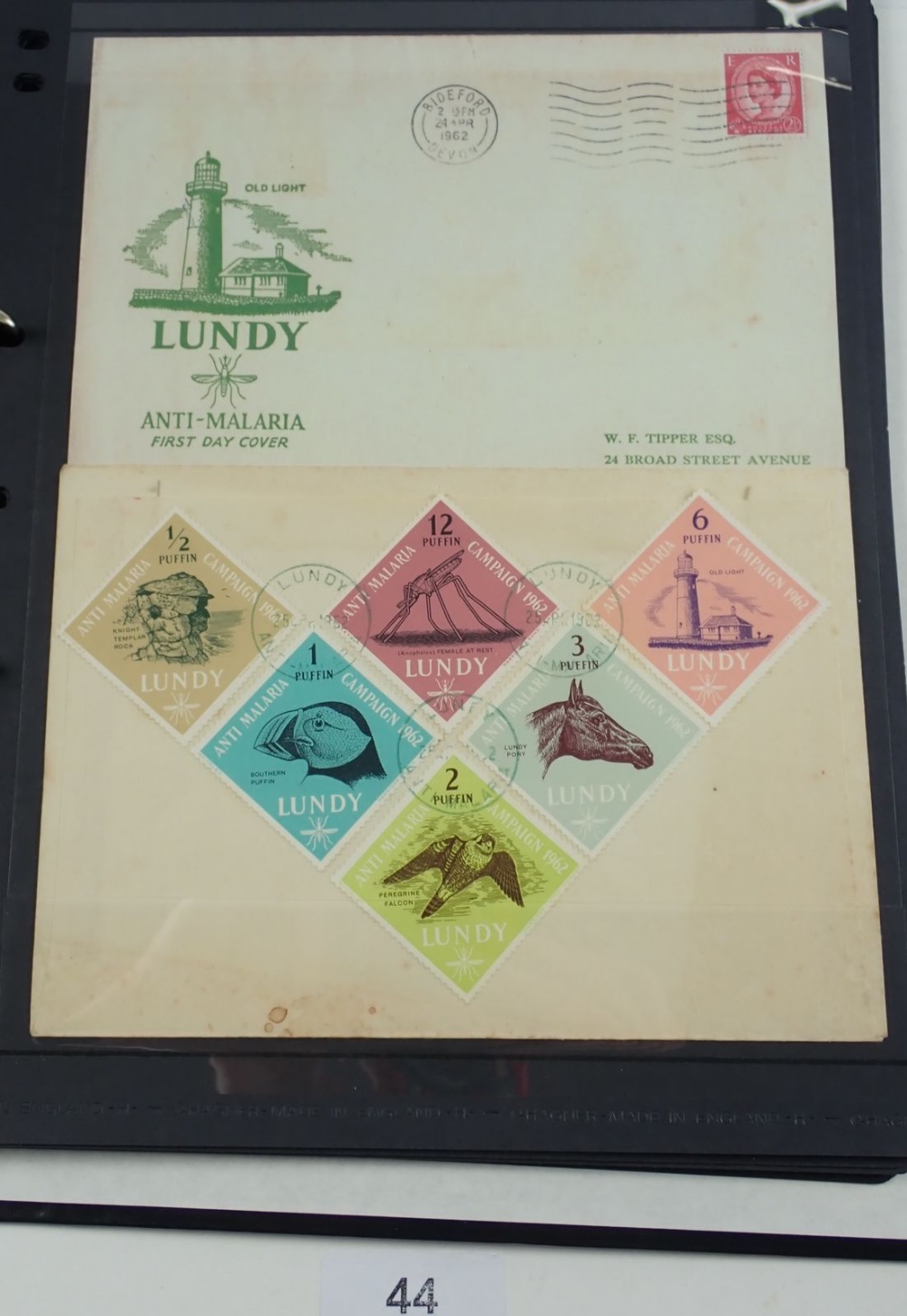 GB Locals: Lundy & Herm Island cinderella collection from 1936 on. Defin/commem issues with perf/ - Image 9 of 15