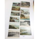 Postcards: Devon, topographical including Parracombe near Ilfracombe, Dartmouth, Colvelly etc