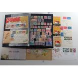 Singapore: Large 30 page stock-book full of KGVI-QEII mint & used defin, commem and postage due.