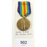 A WW1 Victory medal for 56381 3 A.M. H.C. Dicken RAF