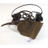 A WW2 period DLR No.5 radio headset