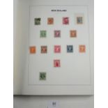 New Zealand: Large, well-presented, collection of mainly mint stamps. Small selection of used QV