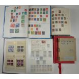 Box of European stamps in 4 albums &stock-book. Incl good Germany from 1880s on, Czech incl 1919