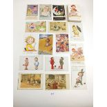 Postcards - children range with artists including Paul Ebner, M L Attwell, Phyllis Cooper, Agnes