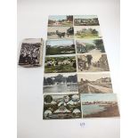 Postcards - Yorkshire topographical with street scene at Northallerton, Coxwold, Hebden Bridge,