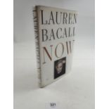 Lauren Bacall, "Now", first edition 1994 - signed