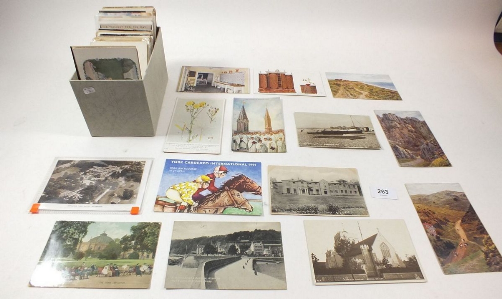 Postcards: Miscellaneous which includes topography, military, ARQ, Queens dolls house, tucks etc ( A