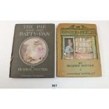 Beatrix Potter, two titles in the larger format Ginger and Pickles 1909, thought to be first edition