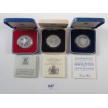 Royal Mint issues including: silver proofs, Queens silver Jubilee 1977, marriage crown 1981, Charles