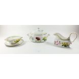 A selection of Spode 'Country Lane' dinner and tea ware comprising five cups six saucers twelve