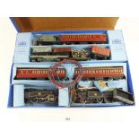 A Hornby Dublo electric train set - boxed, Tank Passenger Train EDP13 with two locomatives