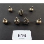 A quantity of Thailand (formerly Sian) bullet coinage including: Baht 3 off, 15g each with