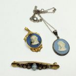 A group of Wedgwood jewellery