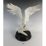 A Kaiser bisque porcelain eagle