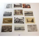 Postcards: Herefordshire quantity mainly topo including The Stores at Kingsland, RP Tilleys of