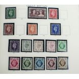 "Windsor" album of GB defin & commem stamps from KGV Silver Jubilee 1935 to last QEII per-decimal